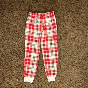 Old Navy Red and White Plaid Pajama Pants